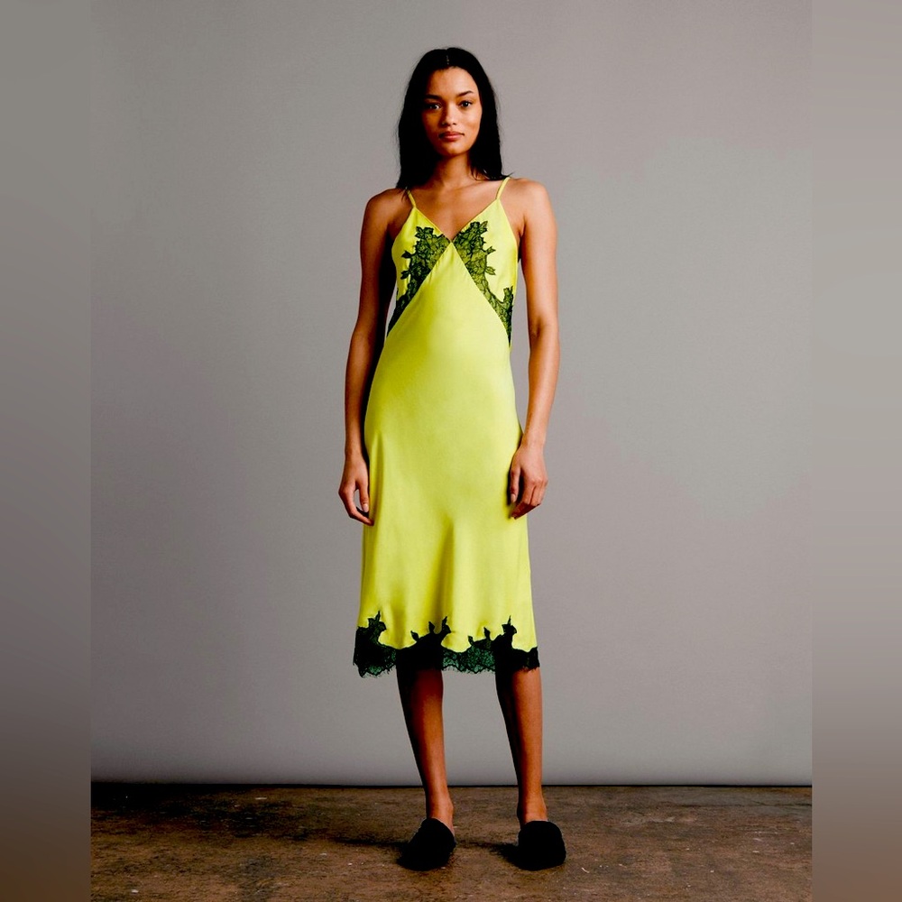 Rag & Bone Logan Lace Detail Slip Dress size 6